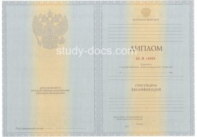 Диплом специалиста 2012-2013 в Новомосковске